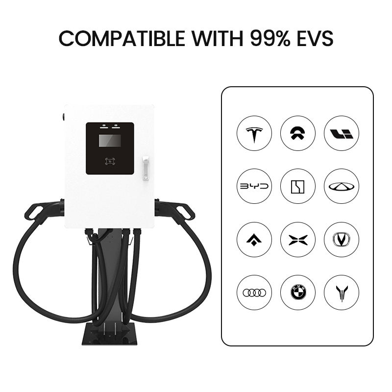 Dc Fast Charger 30Kw Wallbox Commercial - Stazione di Ricarica EV DC 30kW