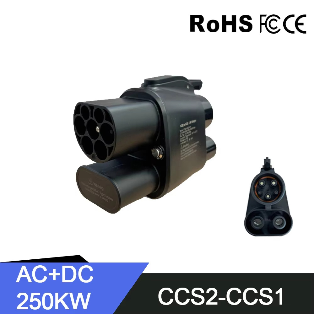 Ccs2 To Ccs1 Fast Charge Adapter 250Kw - Adattatore DC/AC per Ricarica Rapida EV